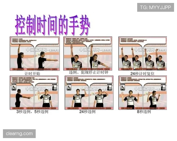 裁判手势规则解析:常见手势含义与判罚标准 裁判手势规则解析:常见手势含义与判罚标准